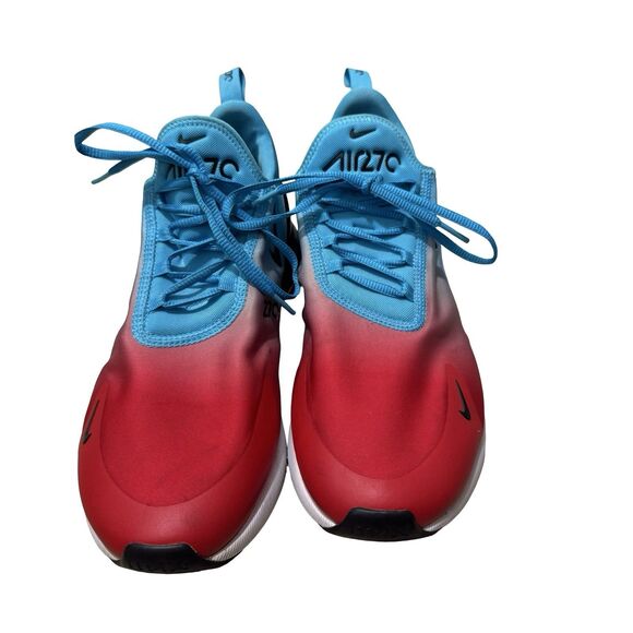 Nike Mens Air Max 270 CJ0767-400 Red Blue Sports Low Top Sneaker Shoes Size 12 main image 8